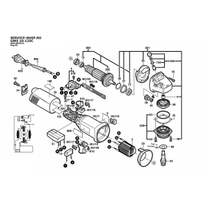 Bosch GWS 10-125C (0601802574-EU)